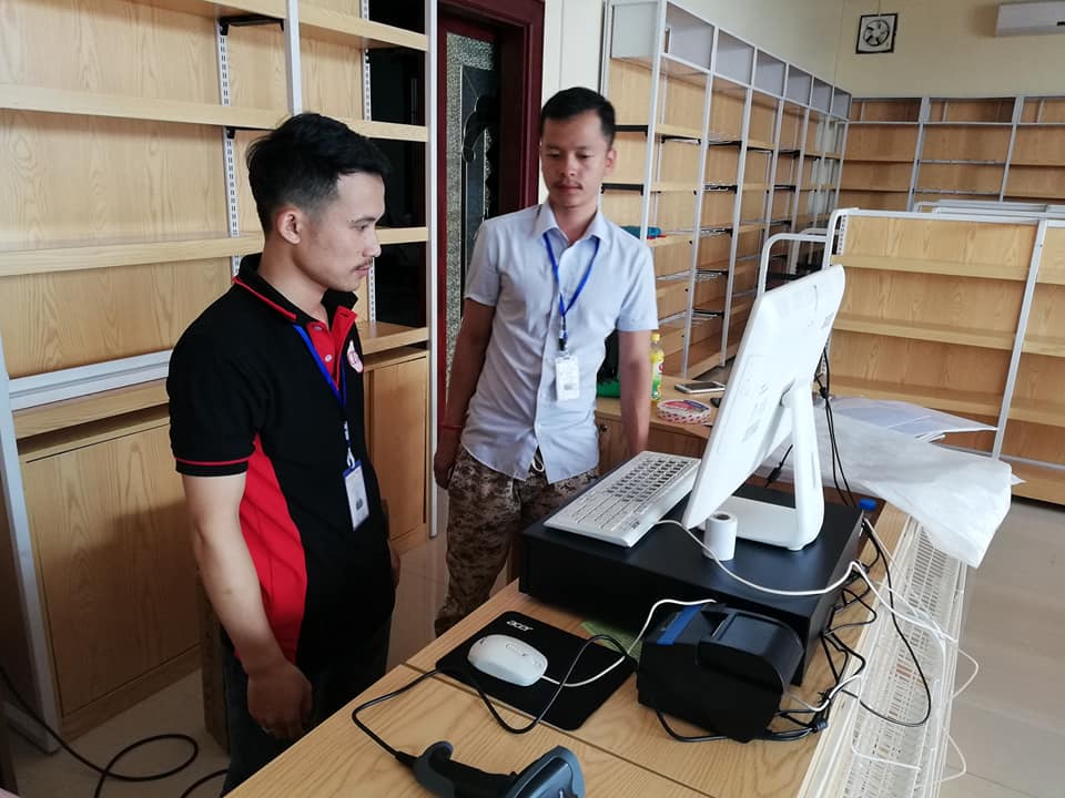 ຕິດຕັ້ງລະບົບຂາຍໜ້າຮ້ານ eCIT Pro ໃຫ້ມິນິມາກ ນວນສະຫວັນ